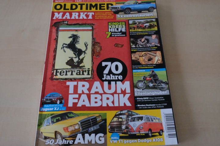 Deckblatt Oldtimer Markt (10/2017)
